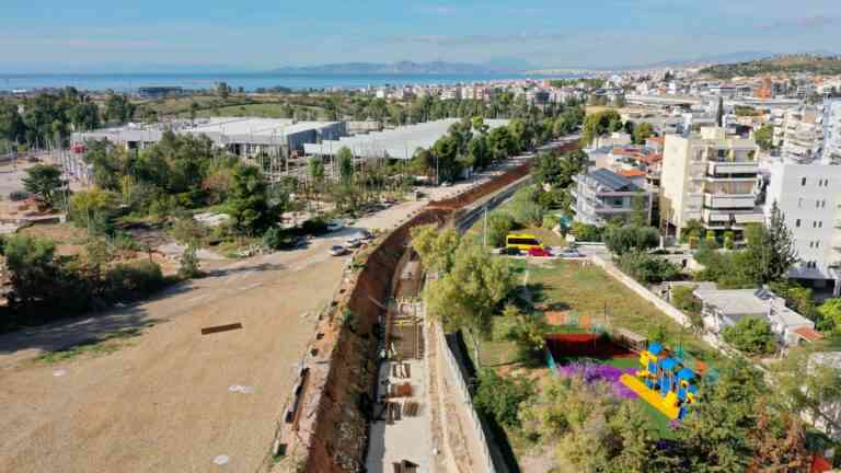 Όλη η αλήθεια για τις εργασίες στο ρέμα Τραχώνων στην Αγία Παρασκευή Ελληνικού