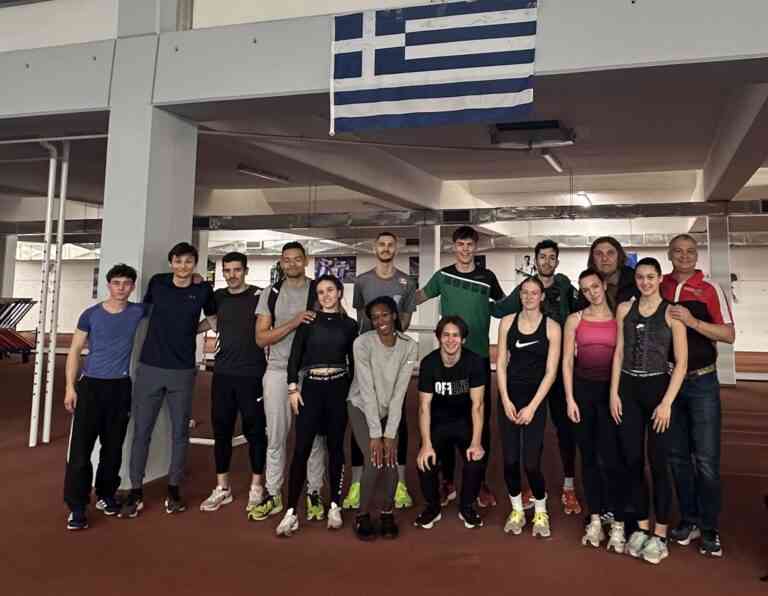Γκρουπ Αυστριακών έκανε προετοιμασία στο Ολυμπιακό στάδιο της Αθήνας