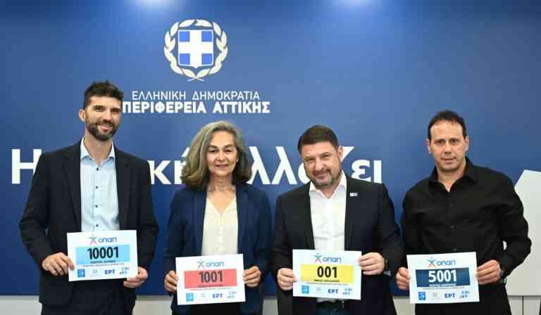Ο Ν.Χαρδαλιάς με τον αριθμό «001» στον Μαραθώνιο της Αθήνας
