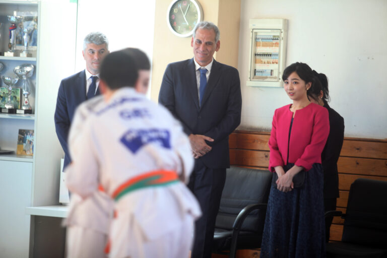 Η Πριγκίπισσα Κάκο της Ιαπωνίας στον Πανελλήνιο Γυμναστικό Σύλλογο (ΦΩΤΟ)