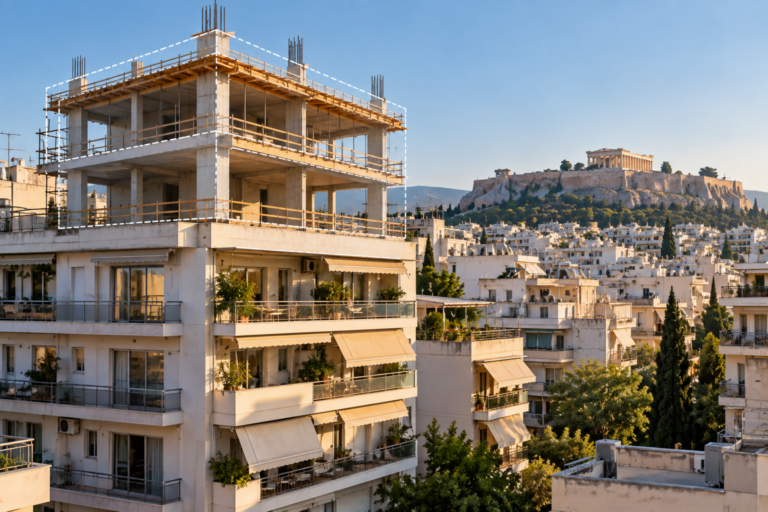 Δύο επιπλέον όροφοι στην Αθήνα για περισσότερα σπίτια προς ενοικίαση – Πώς θα μπορούσε να εφαρμοστεί