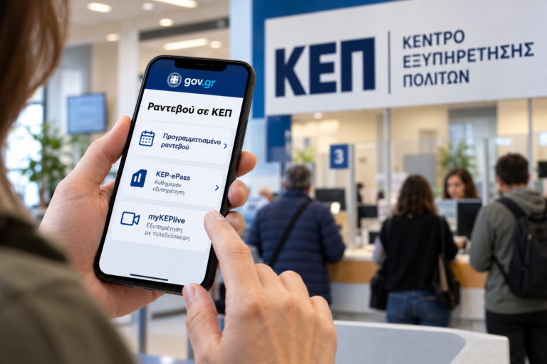 Πώς κλείνω ραντεβού σε ΚΕΠ: Ο πλήρης οδηγός για φυσική επίσκεψη, e-PASS και myKEPlive